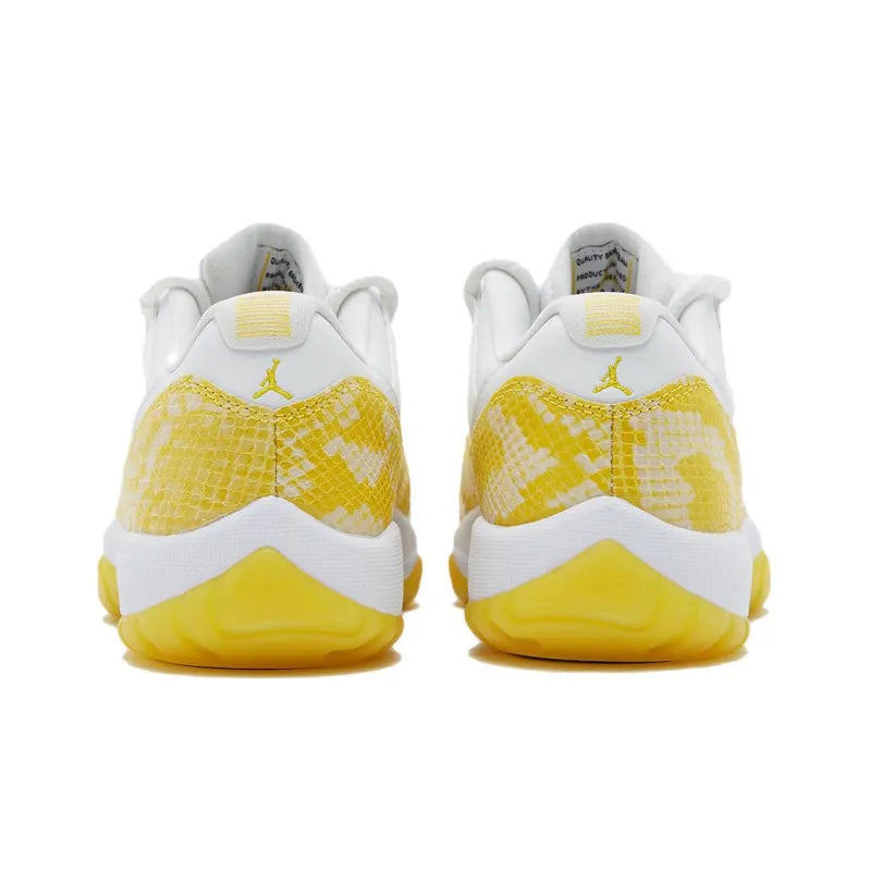 JORDAN 11 RETRO LOW YELLOW SNAKESKIN WOMEN'S