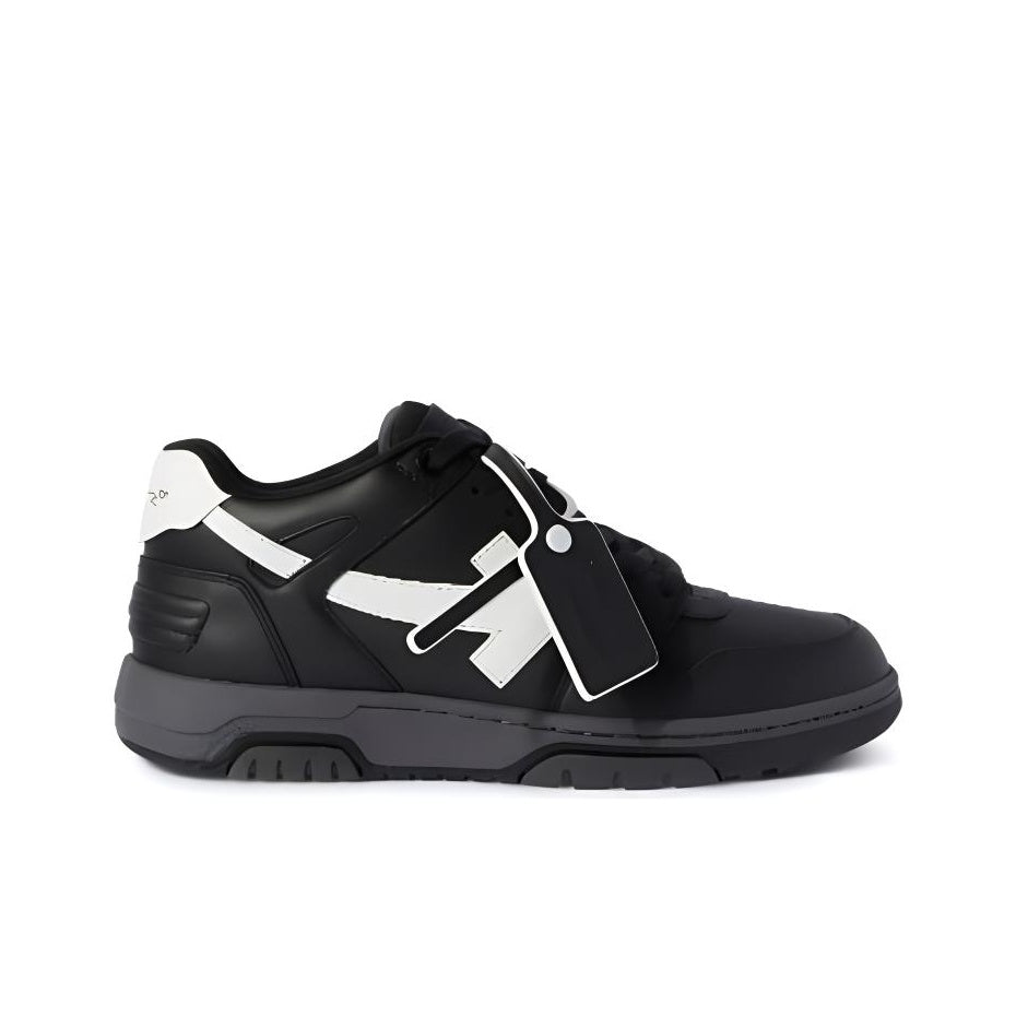 OFF WHITE Out Of Office Ooo Low Tops Black Gray White FW21
