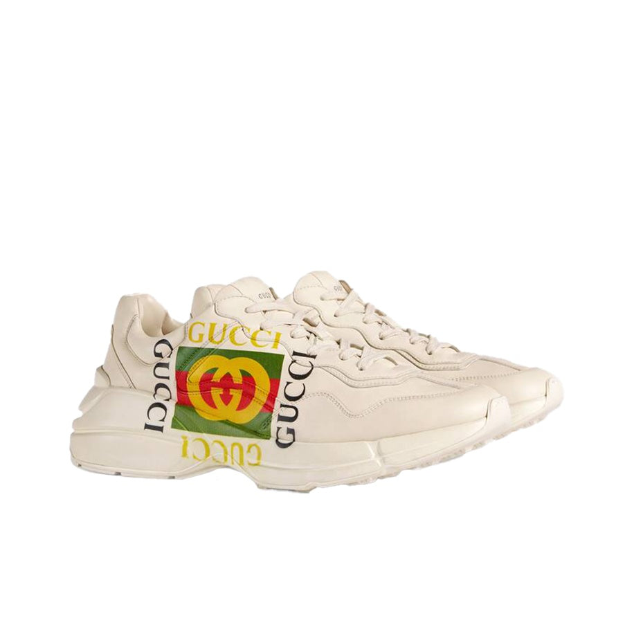 GUCCI Rhyton Leather Sneaker 'Vintage Logo'