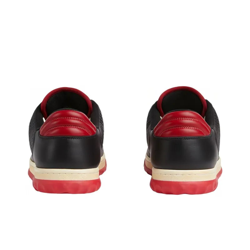 GUCCI MAC80 SNEAKER 'BLACK WHITE RED'