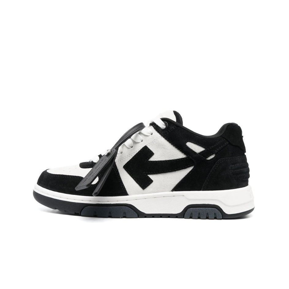OFF-WHITE OUT OF OFFICE 'BLACK WHITE SUEDE'