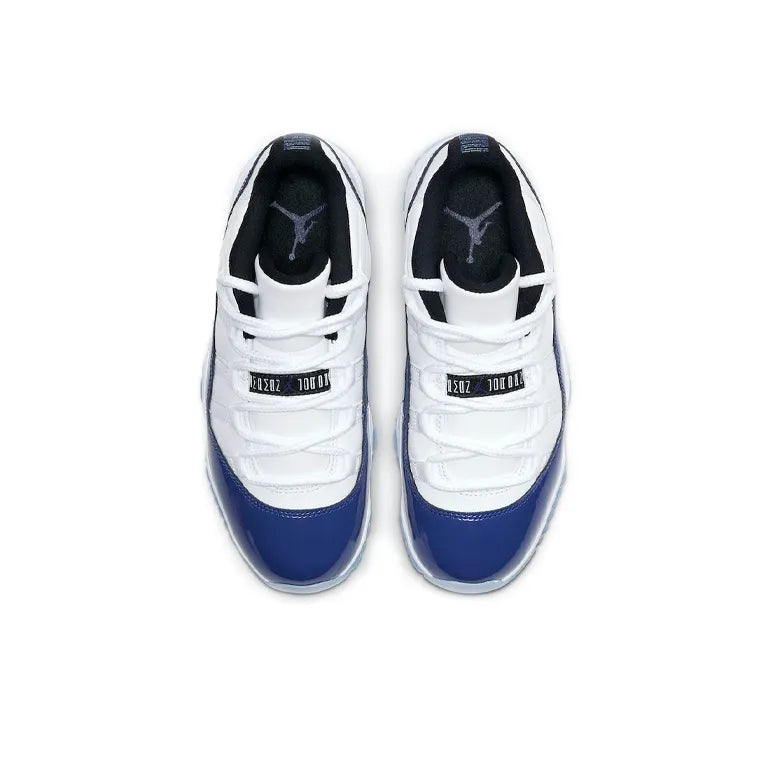 JORDAN 11 RETRO LOW WHITE CONCORD WOMEN'S