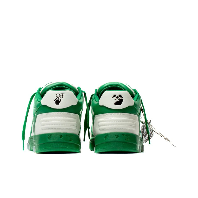 OFF WHITE Out Of Office Low Top Green Dirty White