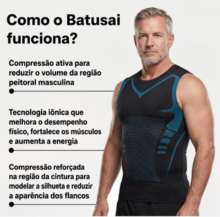 Batusai | Sinta o poder da confiança, da postura e do controle.