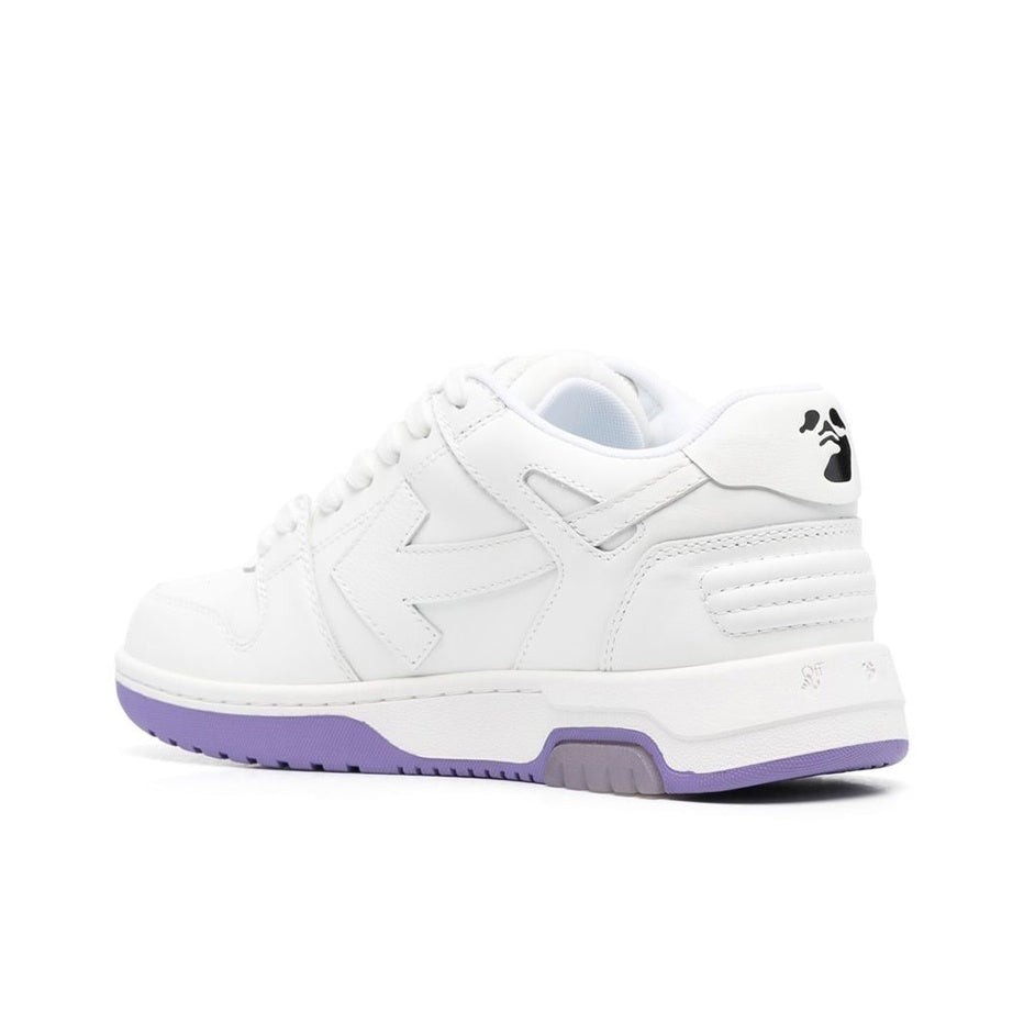 OFF WHITE Out Of Office Ooo 'For Walking' Low Tops White Lilac Women's