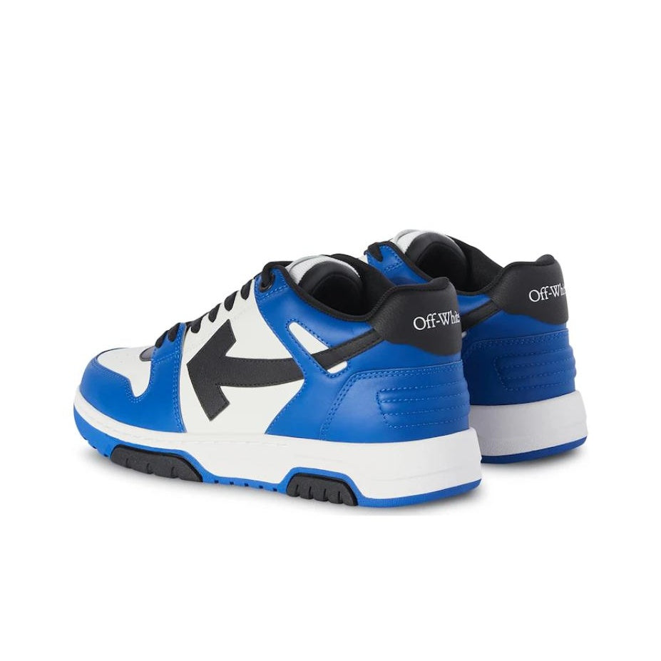 OFF WHITE Out Of Office Ooo Low Tops Navy Blue White Blue