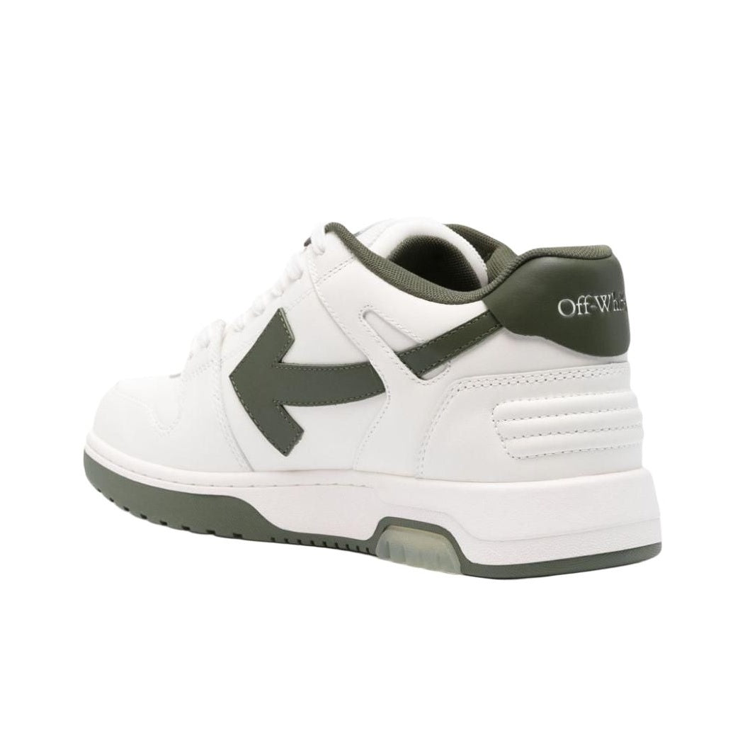 OFF WHITE Out Of Office Low Top Skateboard Shoes Men's White